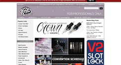 Desktop Screenshot of kingpintattoosupply.com